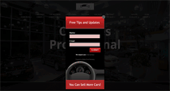 Desktop Screenshot of carsalesprofessional.com